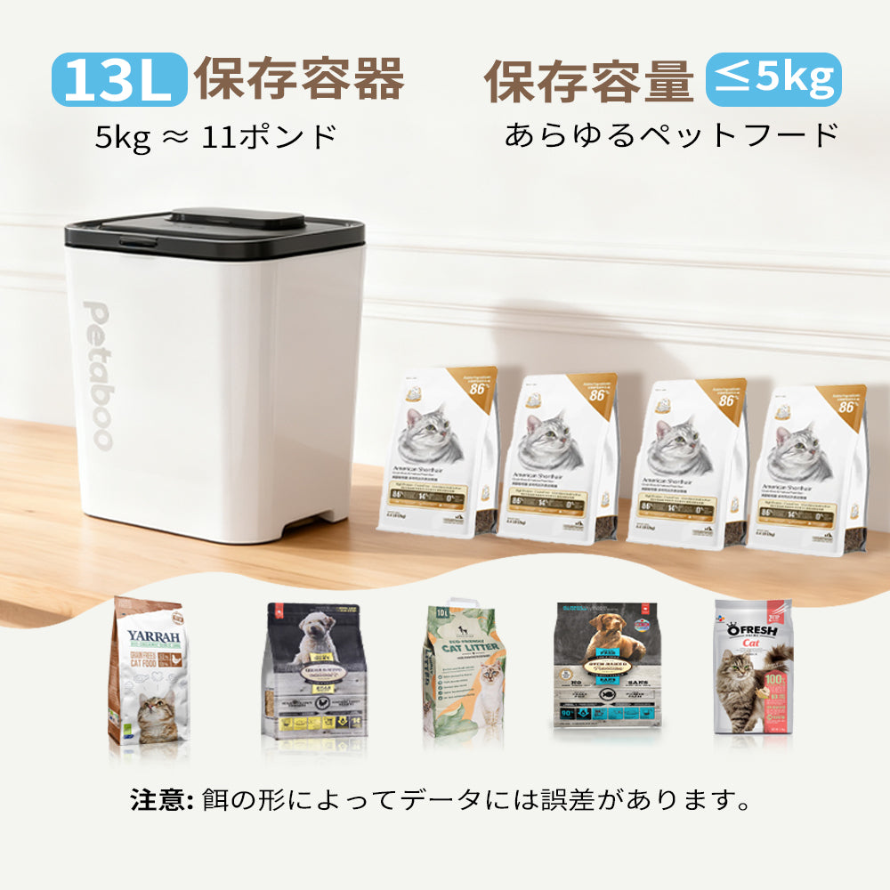 Petaboo 自動真空フードストッカー